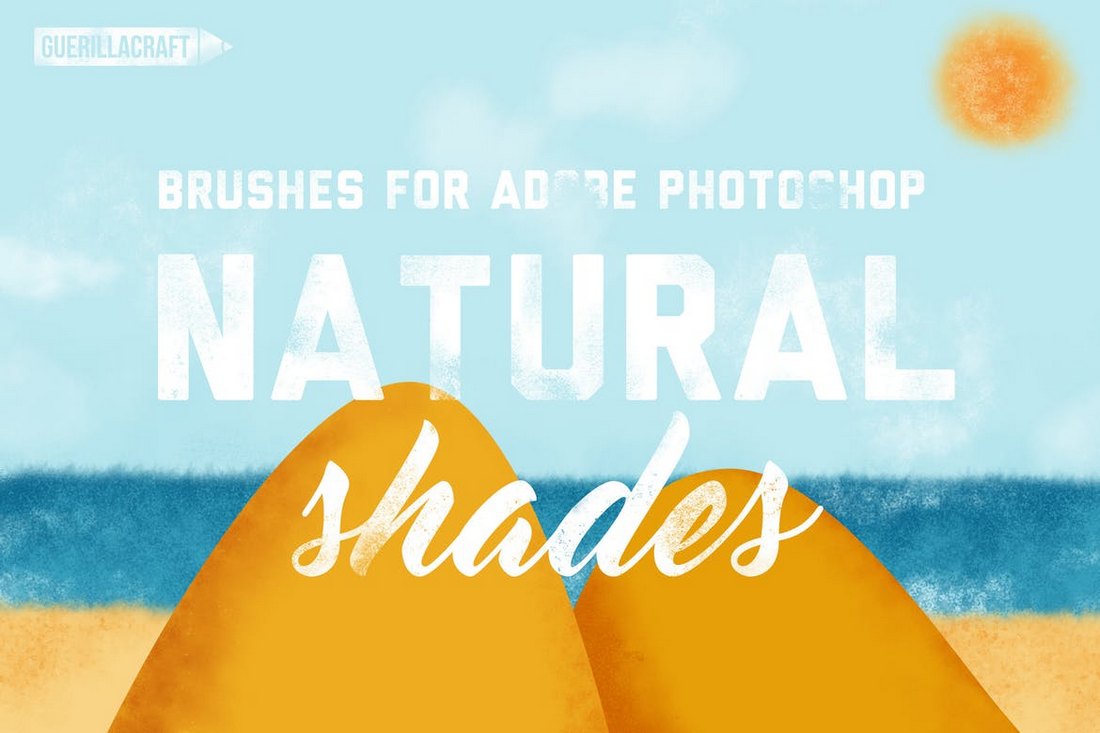 Natural-Shades-Brushes-for-Adobe-Photoshop 30 Best Photoshop Brushes of 2018 design tips 