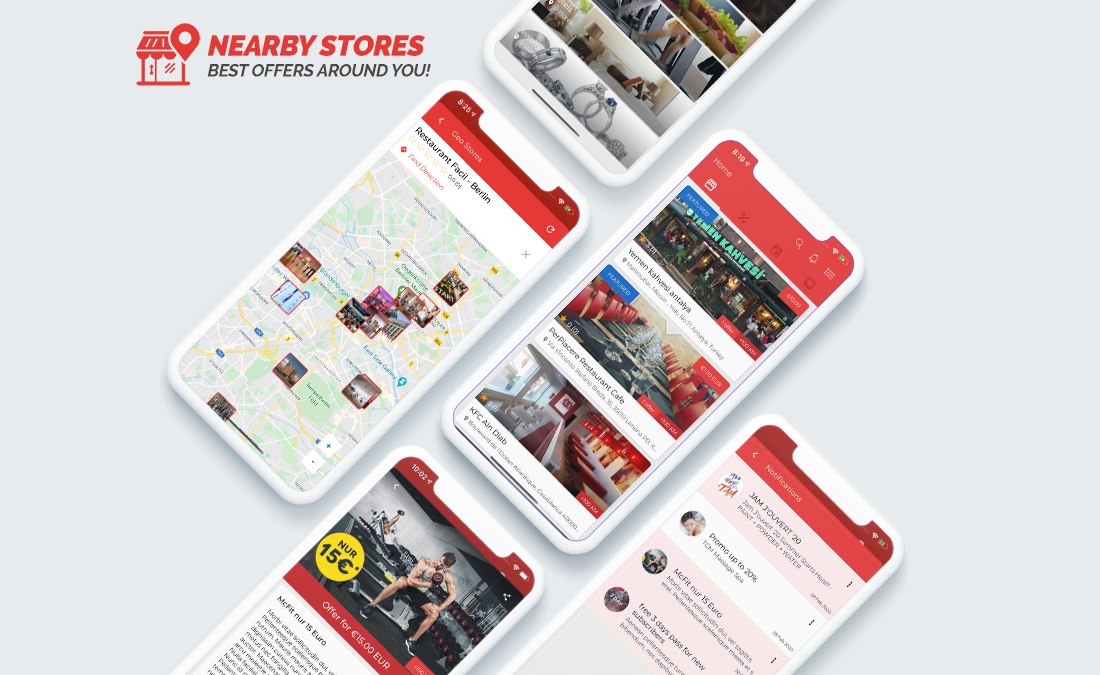 NearbyStores-eCommerce-iOS-App-Template 15+ Best iOS App Templates (IPhone & Mobile Design Templates) 2020 design tips 