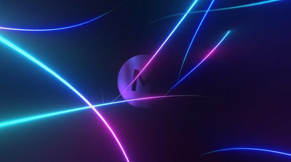 Neon Lines Logo Reveal for Davinci Resolve
