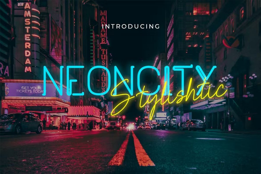 Neoncity-Signature-Retro-Neon-Font 20+ Best Retro 80’s Fonts (Classic Retro 80’s Typography) design tips 