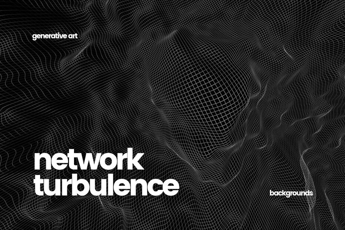 Network-Turbulence-Backgrounds 30+ Best Subtle Black & White Background Textures design tips 