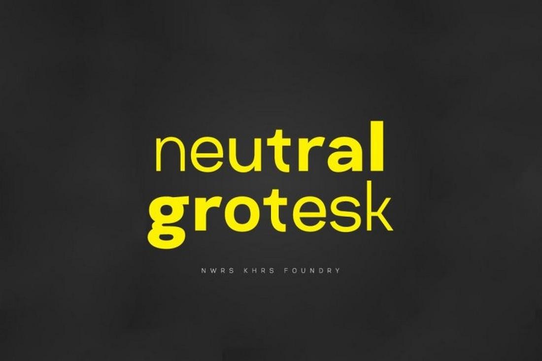 Neutral Grotesk - Free Font Family