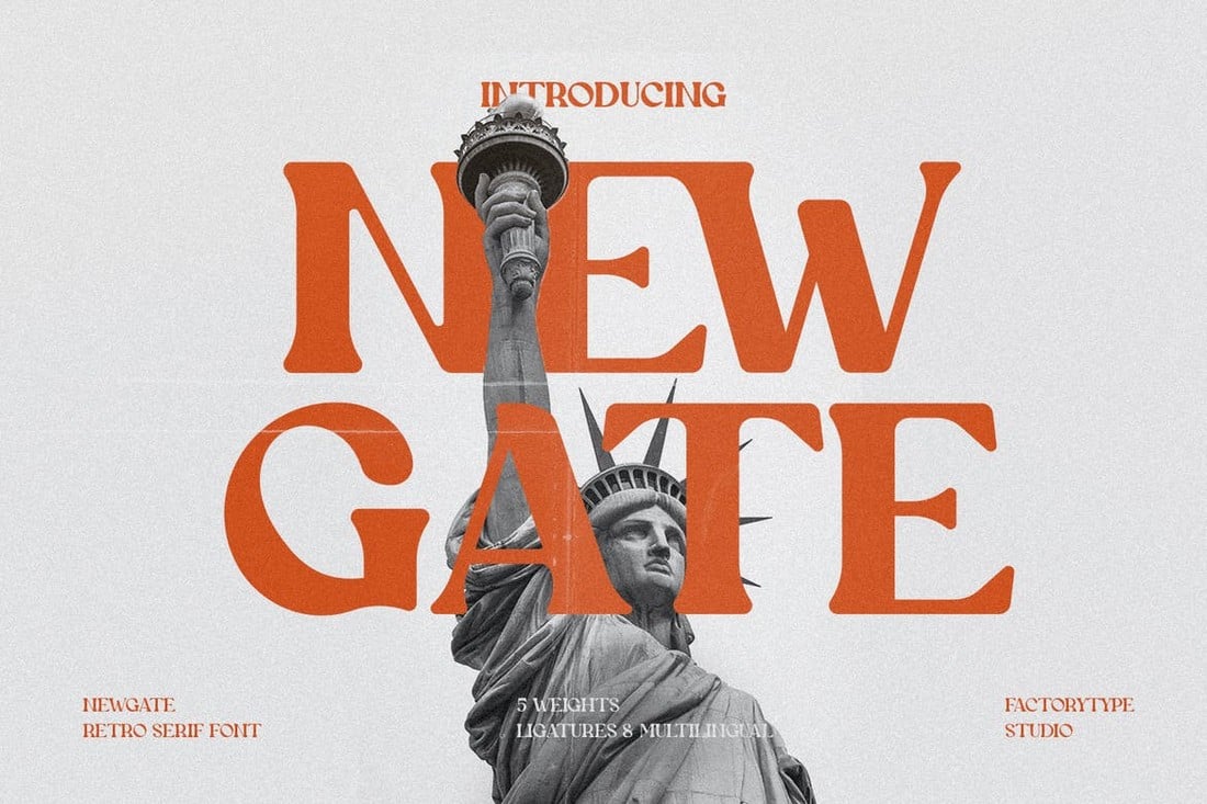 Newgate - Classic Poster Font
