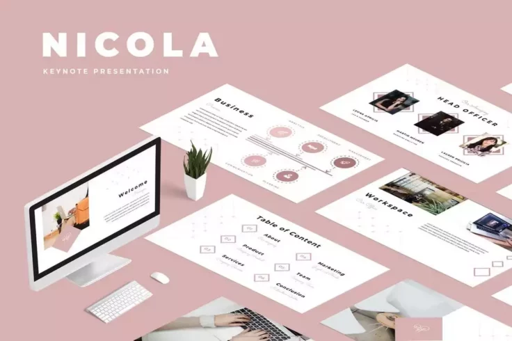 View Information about Nicola Keynote Presentation Template