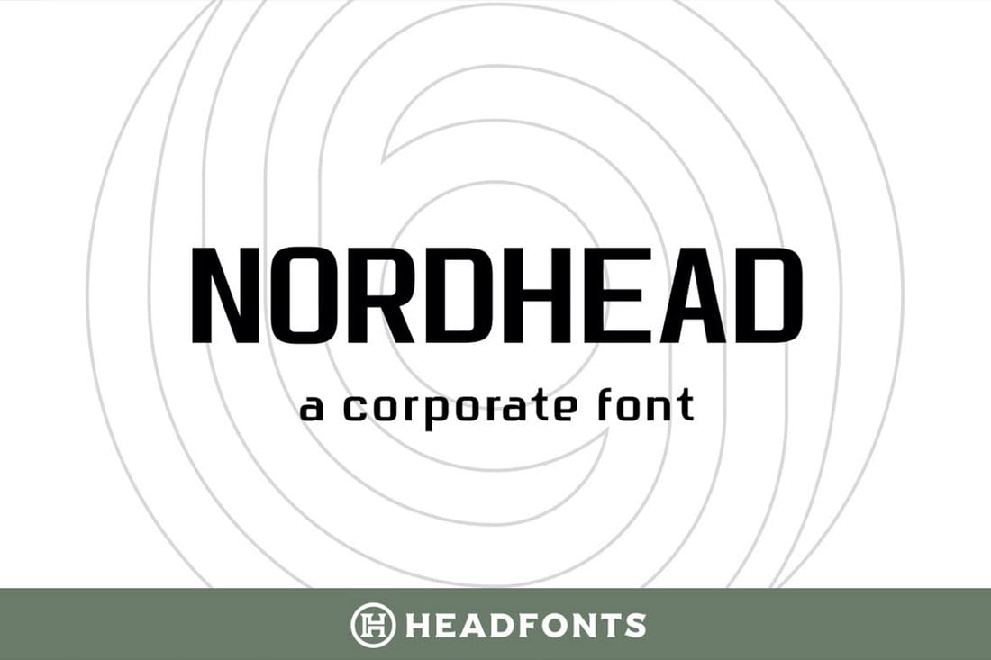 Nordhead-Business-Corporate-Font-1 30+ Best Business & Corporate Fonts 2021 design tips  