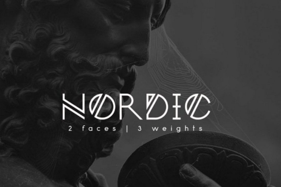 Nordic - Free Logo Font