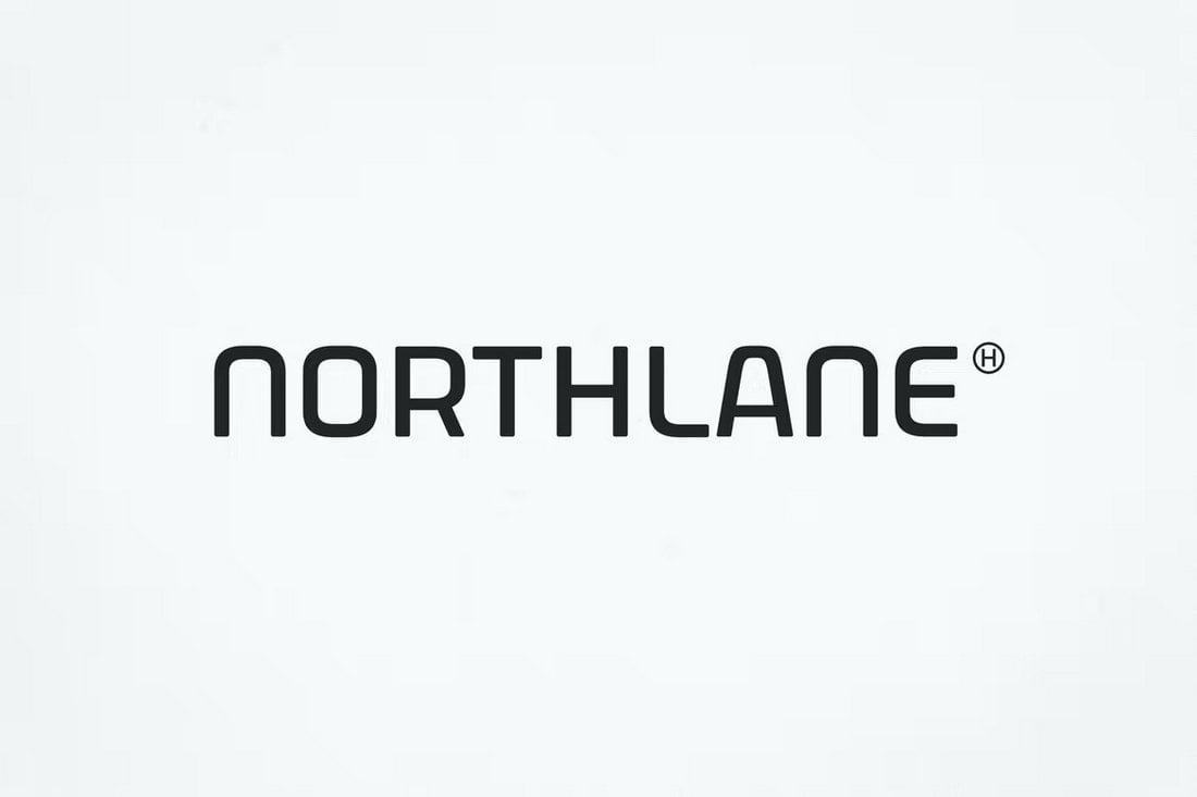 Northlane - Minimal Rounded Font