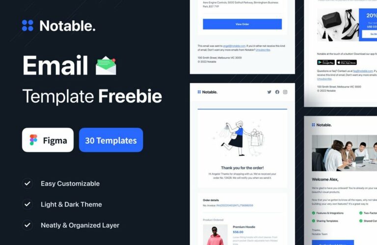 free email templates for businesses services use cases... 30+ Best Figma Email Templates (Using Figma for Email Design) | Design ...
