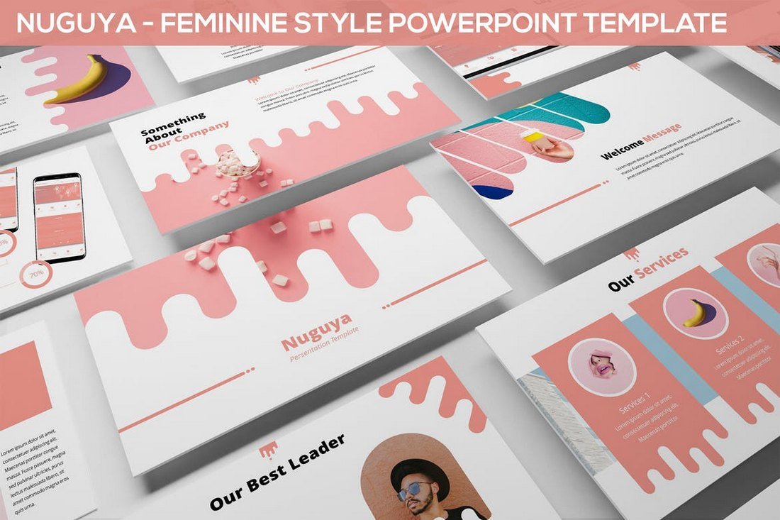 Nuguya-Feminine-Powerpoint-Template 50+ Best PowerPoint Templates of 2019 design tips 