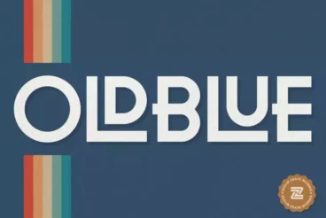 OLDBLUE Playful Decorative Font