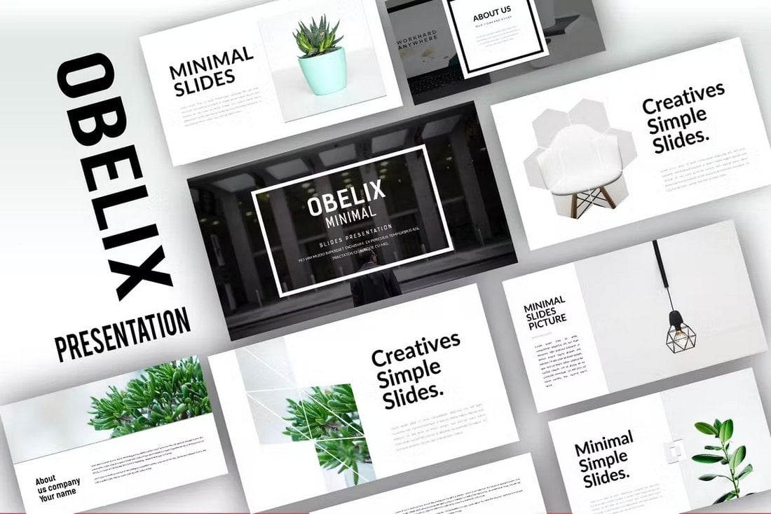 Obelix-Simple-Google-Slides-Themes 20+ Minimalist + Simple Google Slides Themes (Minimal Designs) design tips 