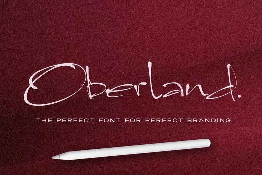 Oberland - Free Imperfect Font