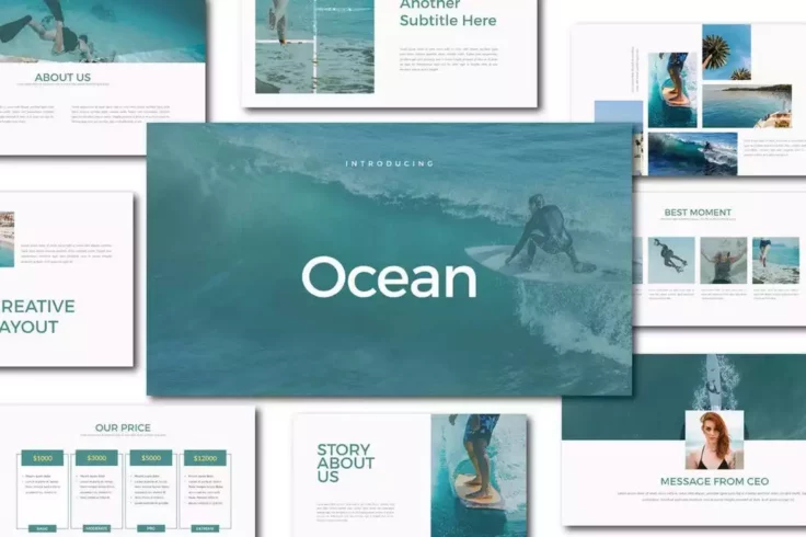 View Information about Ocean Keynote Template