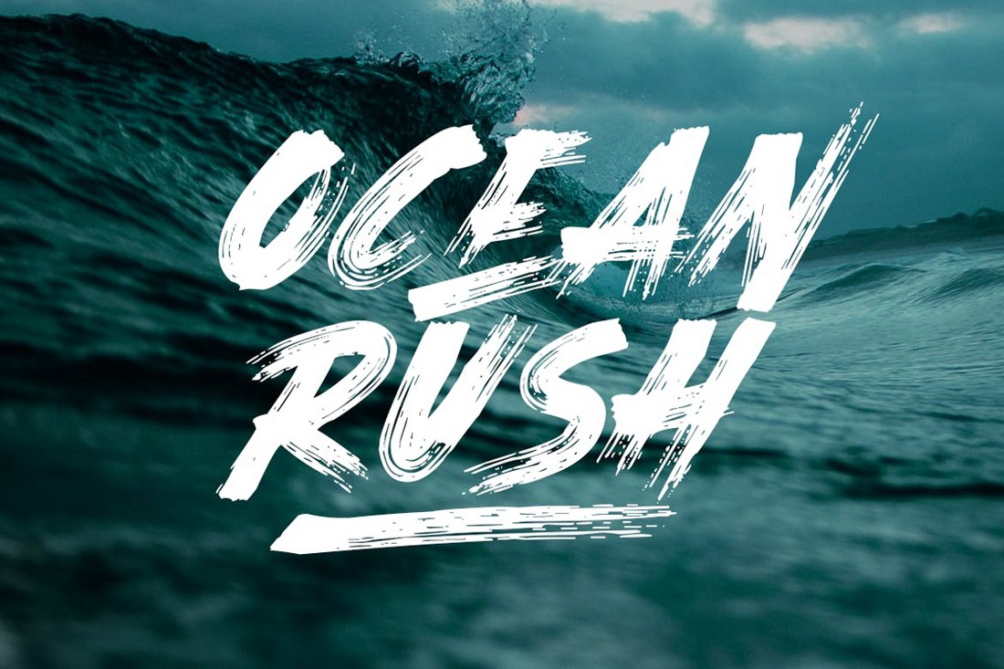 Ocean-Rush-Adventure-YouTube-Font 30+ Best YouTube Fonts (For Thumbnails + Videos) 2020 design tips 