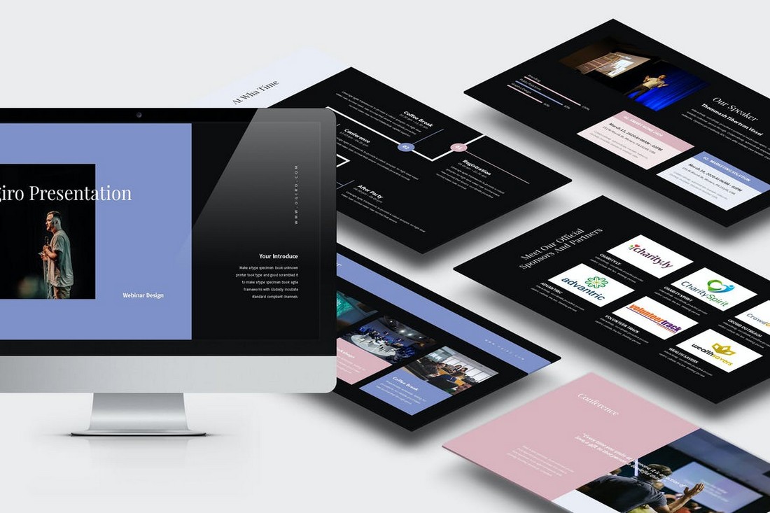 Ogiro - Webinar & Seminar PowerPoint Template