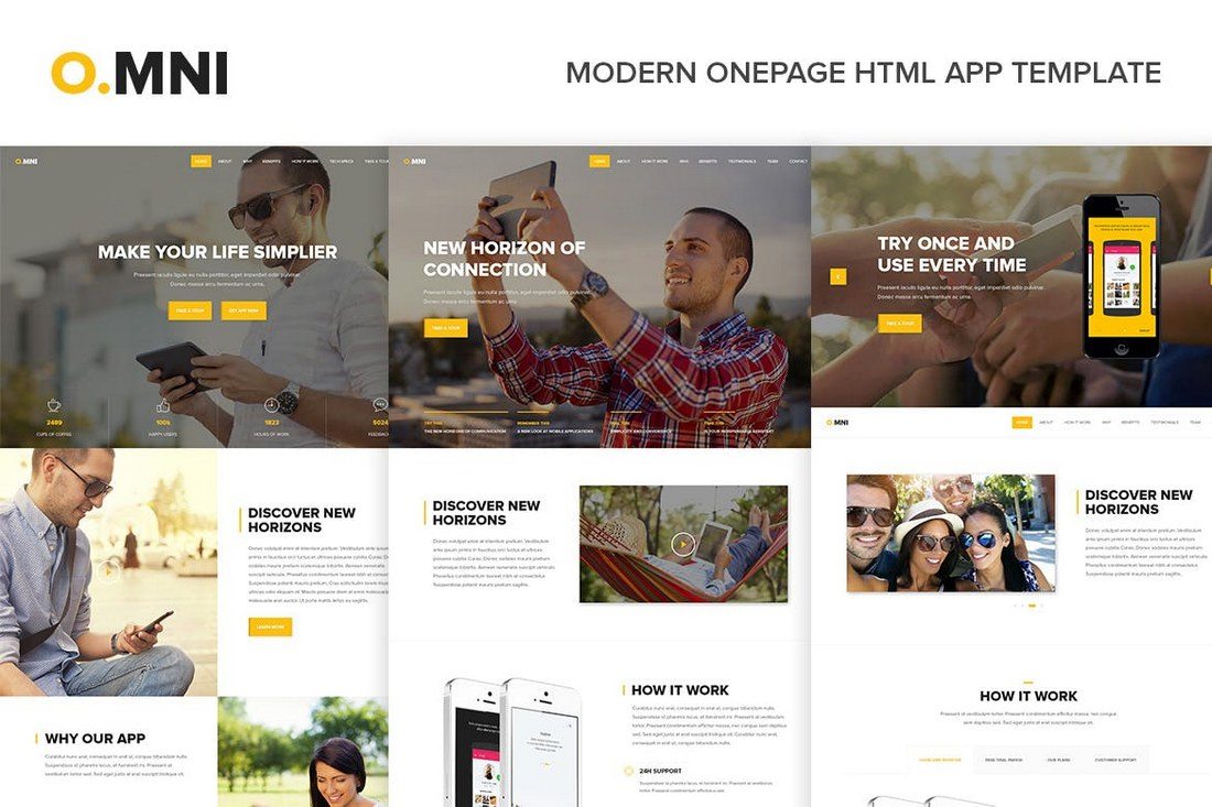 Omni-Modern-Onepage-HTML-App-Template 35+ Best App Landing Page Templates 2018 design tips 