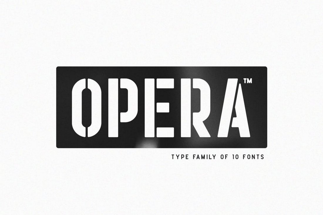 40 Best Stencil Fonts Design Shack