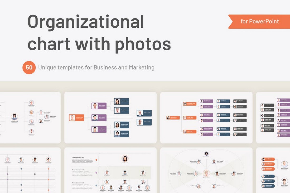 microsoft templates organizational chart