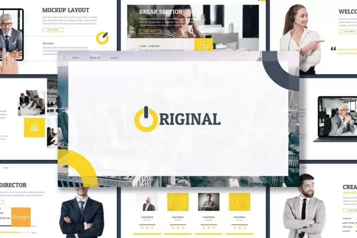 View Information about Original Presentation Template