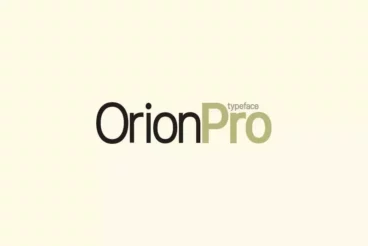 Orion Pro Font