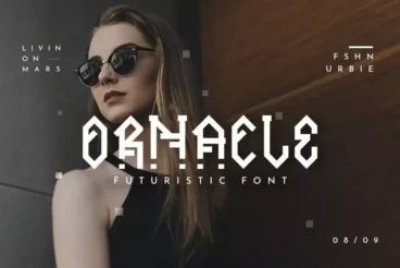 Ornacle Futuristic Font