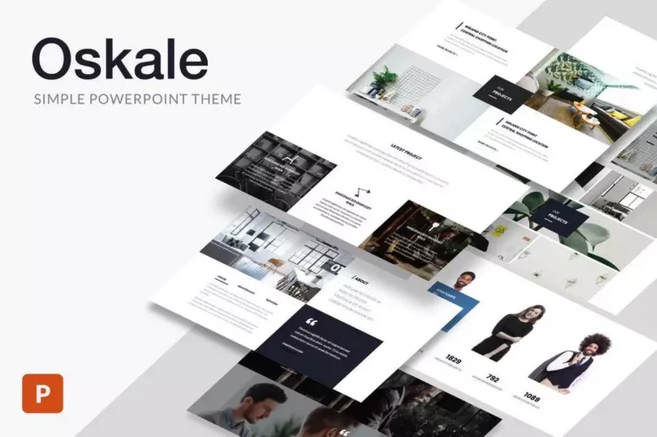 View Information about Oskale Minimal Theme PowerPoint