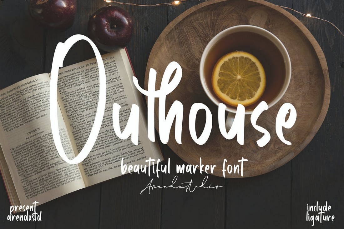 Outhouse-Stylish-Marker-Font 20+ Best Marker Fonts for Creative Typography 2022 design tips 