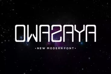 Owazaya Modern Condensed Font