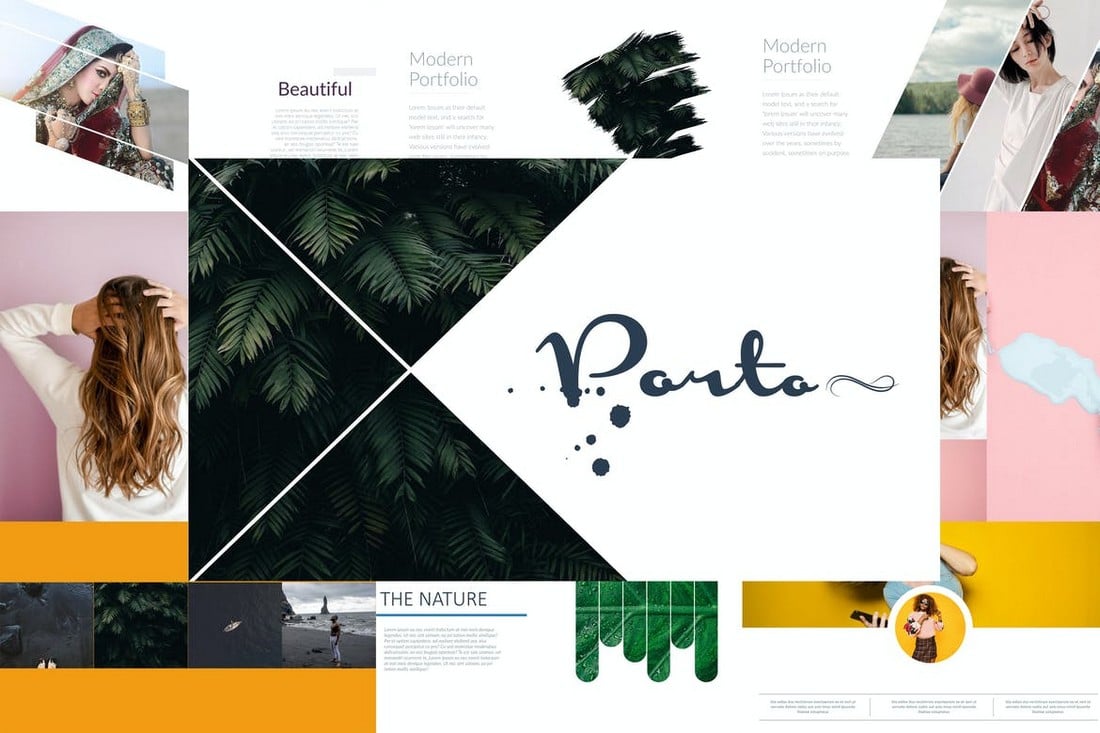 PORTO-Creative-Powerpoint-Portfolio-Template 25+ Best PowerPoint Portfolio Templates 2020 design tips