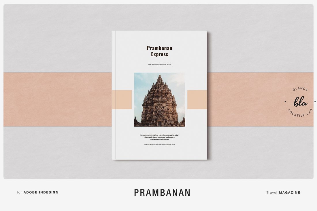 PRAMBANAN - Free Travel Magazine & Ebook Template