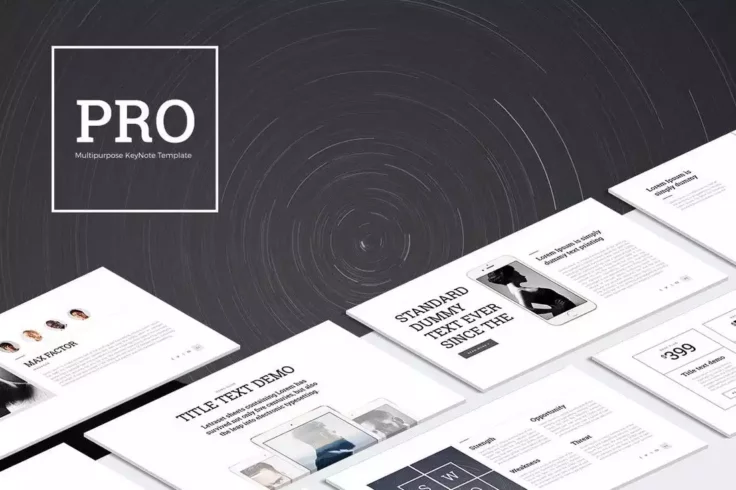 View Information about PRO Multipurpose Keynote Template