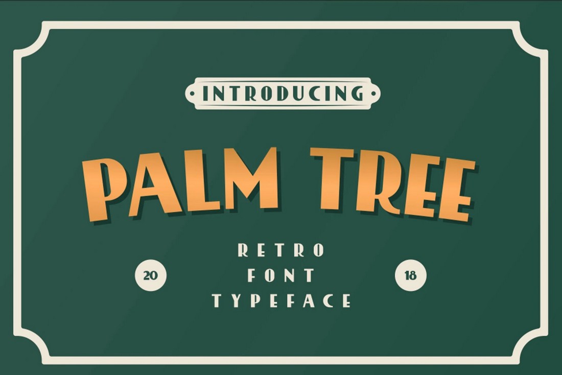 Palm-Tree-Free-Retro-80s-Font 20+ Best Retro 80’s Fonts (Classic Retro 80’s Typography) design tips 