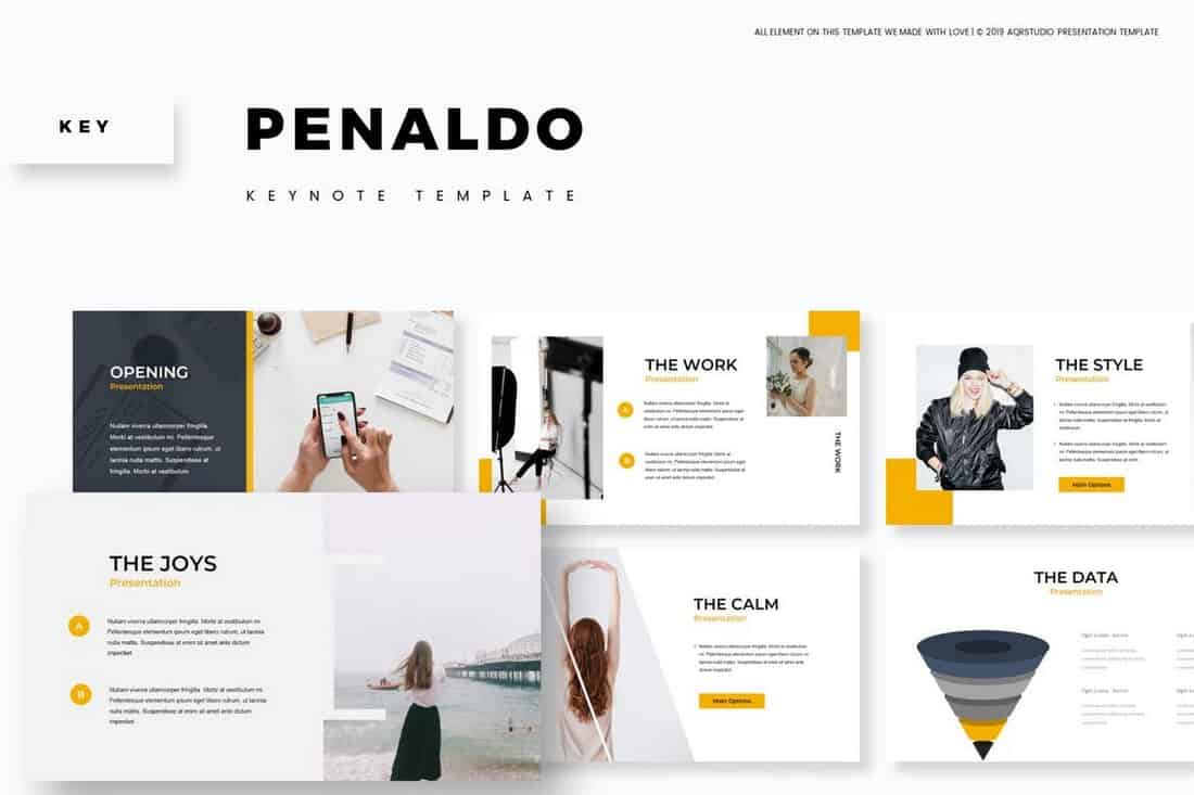 Penaldo - Creative Keynote Template