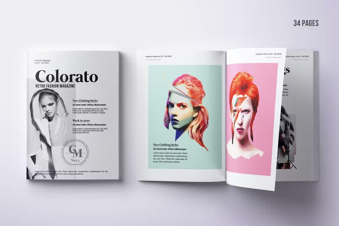 Photo-Magazine-Template-for-Photoshop 20+ Best Magazine Templates With Modern + Creative Cover Layouts design tips 