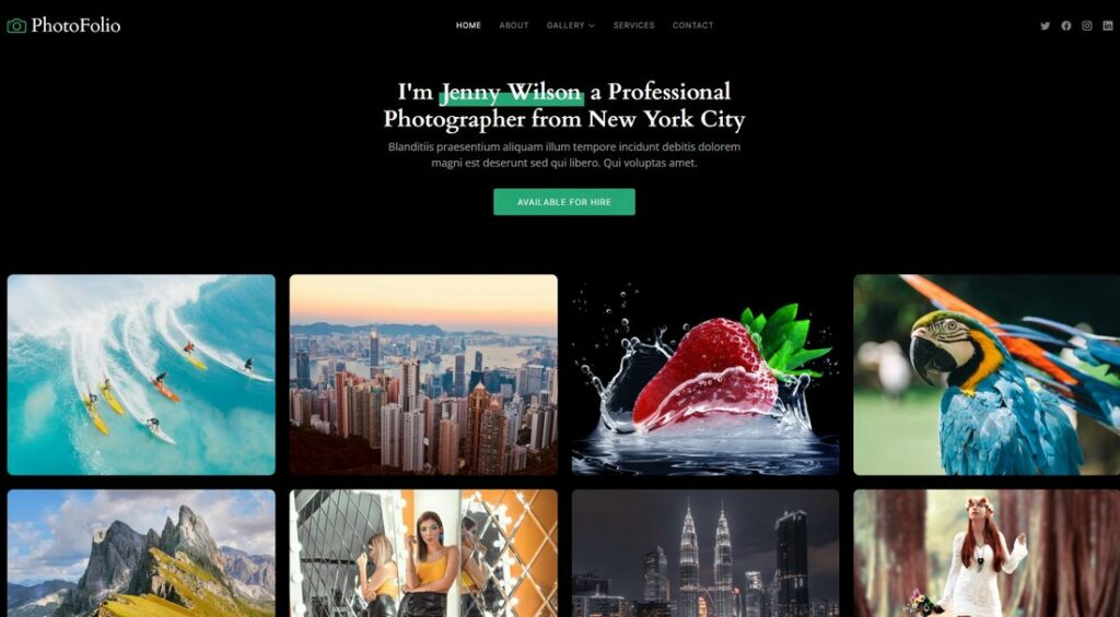 20+ Best Free Portfolio Website Tools & Templates in 2025 | Design Shack