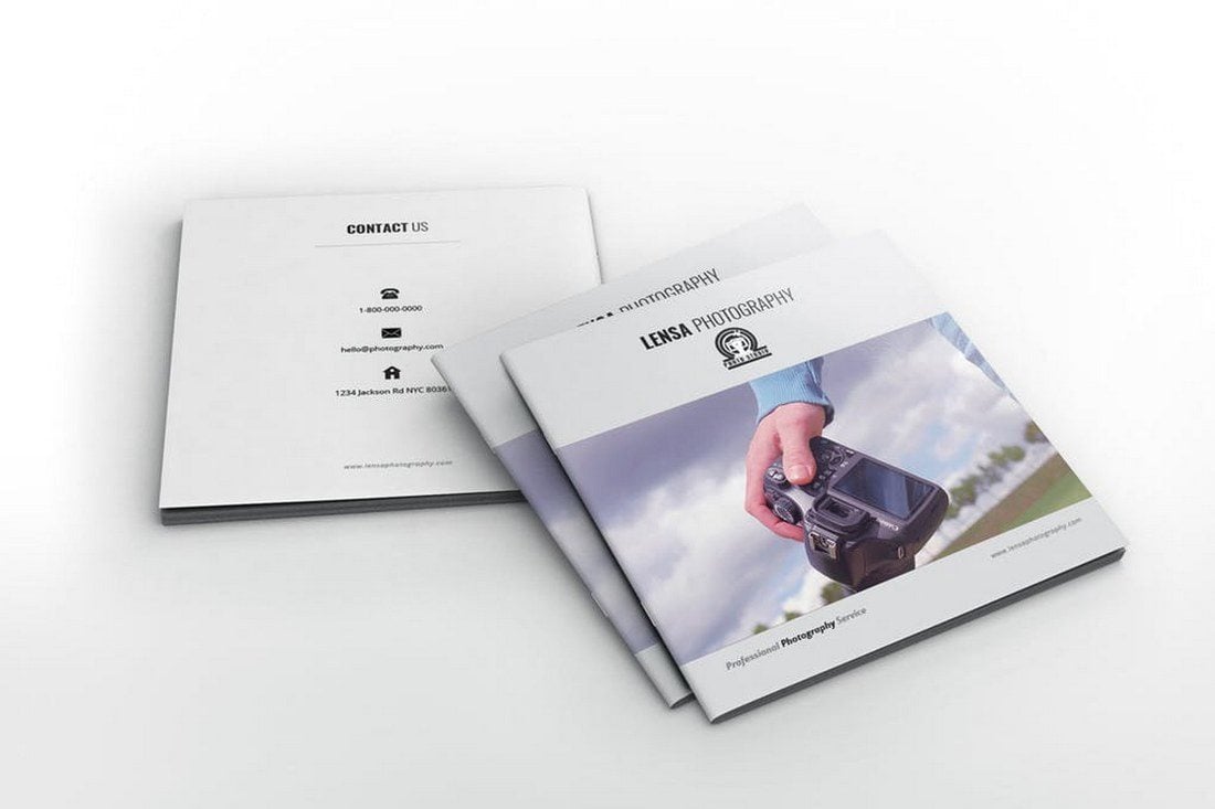 Photography-Brochure-Template 70+ Modern Corporate Brochure Templates design tips 