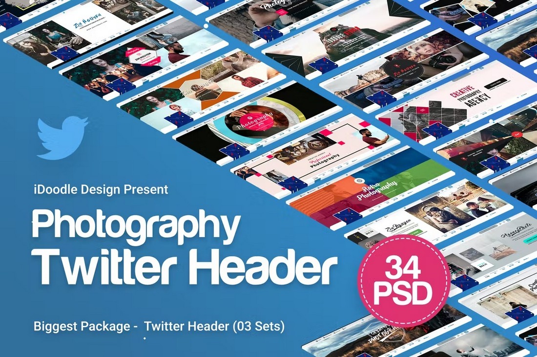 Photography-Twitter-Header-Templates 20+ Best Twitter Header Templates for 2022 design tips 