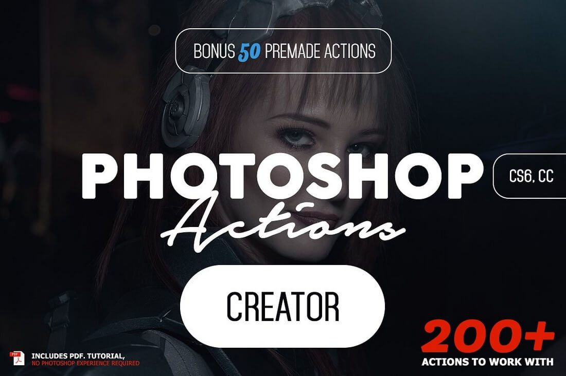 Photoshop-Actions-Creator 50+ Best Photoshop Actions of 2020 design tips Inspiration|actions|photoshop 