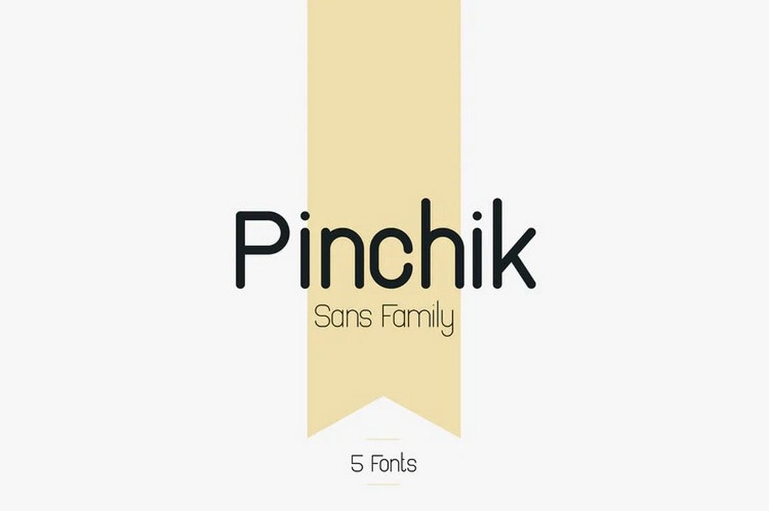 Pinchik Light - Free Rounded Font