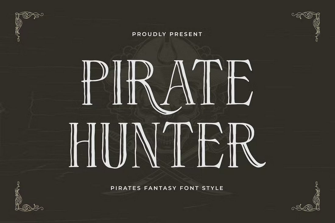 Pirate-Hunter-Pirates-Fantasy-Font 20+ Best Pirate Fonts in 2023 (Free & Pro) design tips  