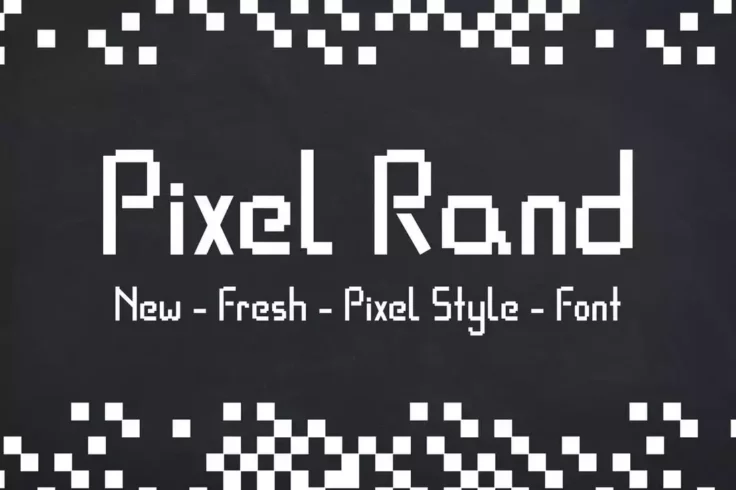 View Information about Pixel Rand Font