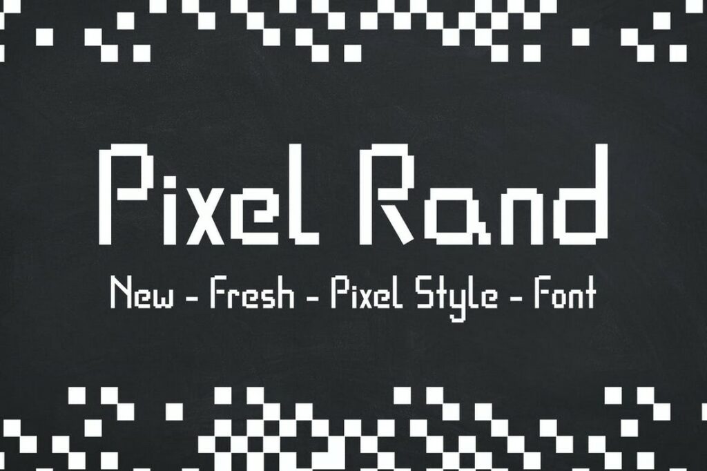 22+ Best Pixel Art Fonts of 2023 (Free & Premium) Design Shack