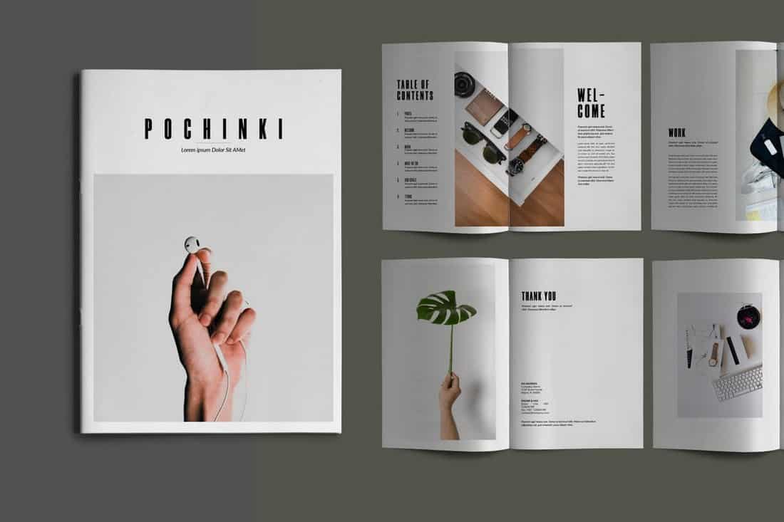 leaflet layout inspiration