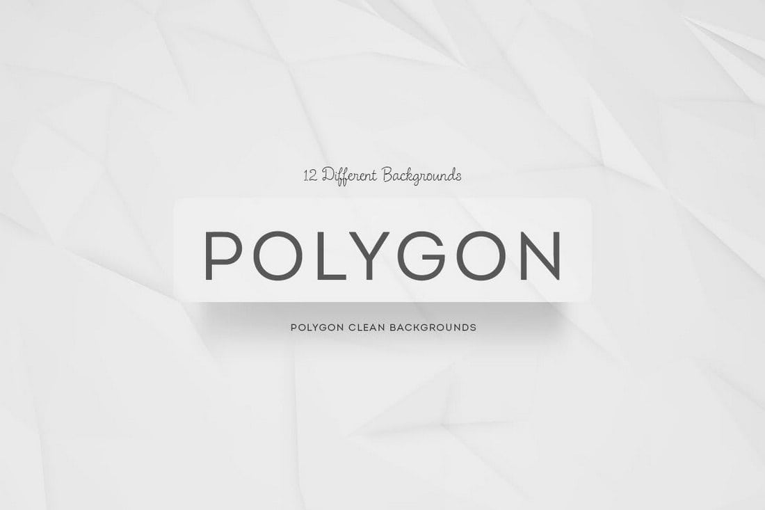 Polygon-Clean-Backgrounds 20 White Texture Background Graphics design tips 