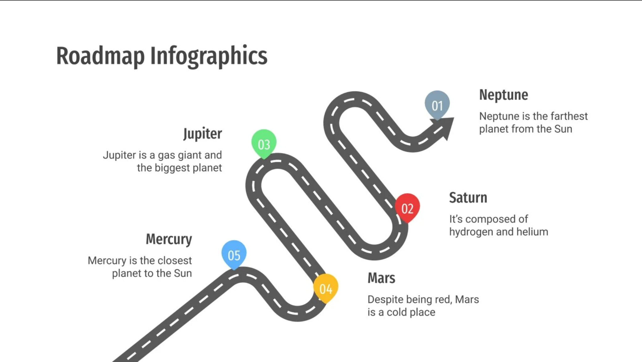 roadmap template in ppt