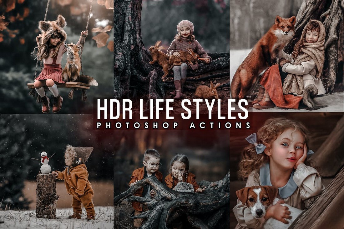 Pro HDR Photoshop Actions for Lifestyle Photography