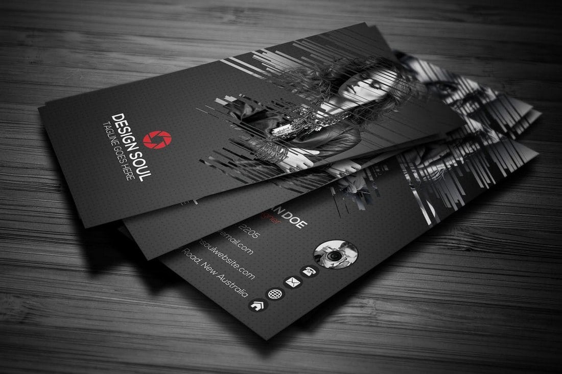 Photography Business Cards: 22 Templates & Ideas  Design Shack Pertaining To Free Business Card Templates For Photographers