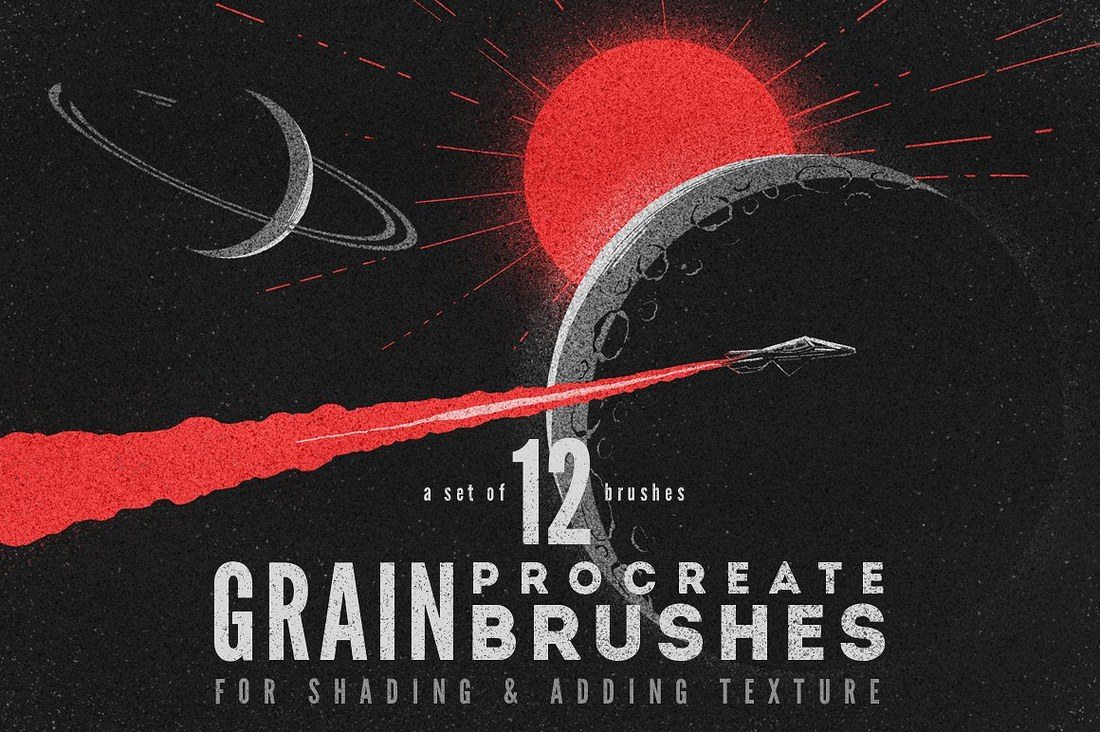 Procreate-grain-brushes 30+ Best Procreate Brushes design tips 