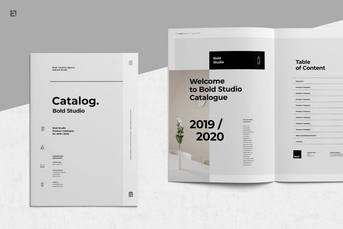 Product Catalog Brochure Template