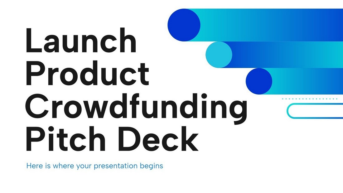 Product Launch - Free Google Slides Pitch Deck Template